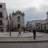 Per andare a conoscere "M� Heart" entriamo nel centro storico di Bitonto...
